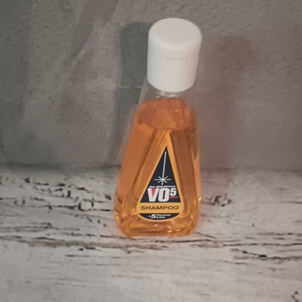 Alberto V05 Vintage Travel Size Collectible Shampoo Bottle
